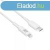 ACT AC3014 USB-C to Lightning charging/data cable 1m White