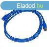 Akyga AK-USB-10 USB 3.0 A / USB A 1,8m Extension cable Blue