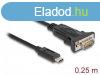 DeLock Adapter USB Type-C to 1 x Serial RS-232 D-Sub 9 pin m