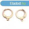 Biztonsgi flbeval akaszt - rozsdamentes acl - rose gold