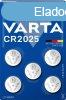 Gombelem, CR2025, 5 db, VARTA