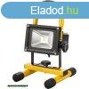 EXTOL hordozhat LED lmpa, 10W, 800 lm, IP65, Li-ion akkus 