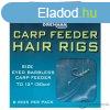 Drennan Carp Feeder Hair Rigs 12-7 lb elkttt horog
