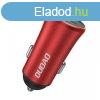 Dudao R6S 3.4A auts tlt 2x USB-vel (piros)