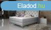 Adel 160x200 boxspring gy matraccal szrke