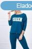 Szabadid szett Queen felirattal modell 66977 stt trkisz 