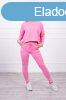 Szabadid szett oversize blzzal modell 9091 lnk rzsaszn