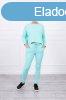 Szabadidő szett oversize blúzzal modell 9091 menta zöld