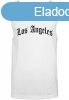 Mr. Tee Los Angeles Wording Tank Top white