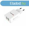 Hlzati adapter Swissten 2x USB QC 3.0 + USB, 23W, fehr