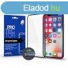 XPRO Tempered Glass Full 2.5D fekete 0.33 kijelzvd veg /