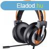 HellCrack Z11 gaming Narancs Fejhallgat headset