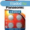 gombelem PANASONIC ltium CR2032L (4db) (6 db)