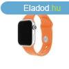 FIXED Szilikon szj Apple Watch 42/44/45 mm, orange