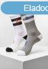 Mr. Tee Heaven Hell Socks 2-Pack grey/white