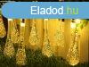 MasterLED Napelemes csepp alak girland 40 led 7 85 m