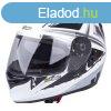 Motoros sisak W-TEC V122 fekete-fehr S (55-56)