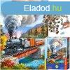 CASTORLAND Puzzle 200el. Vonattjr - Vonat