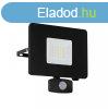 FAEDO kltri fali LED-es fekete reflektor 30W IP44