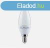 LED lmpa E14 6W Gyertya meleg fehr Dimmelhet