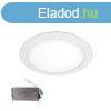 Led panel kr 10W 6500K IP65 Biztonsgi vszvilgtssal