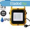 Hordozhat PRO LED reflektor (50W/100) - Hideg fehr - 3 m