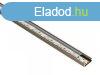 Barna - Alumnium U profil LED szalagos vilgtshoz 16x6 mm