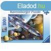 Ravensburger: Puzzle 100 db - Kldets az rben