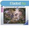 Ravensburger: Puzzle 1000 db - Farkascsald nyron