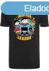 Mr. Tee Justice League Comic Crew Fit Tee black