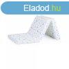 Chipolino sszehajthat matrac 60x120 - white/blue stars