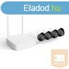 Tenda wifi cskamera szett - K4W-3TC (4x 3MP, H265, mikr., I