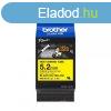 Brother HSE-611E P-Touch szalag 5,2mm Black on Yellow - 1,5m