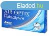 Air Optix plus HydraGlyde (3 db lencse)