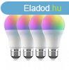 Smart LED Wifi bulbs Broadlink LB4E27 RGB (4 pieces)