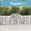 7 db ves horganyzott vas gabion kosr 200x30x80/100 cm