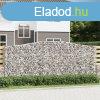 2 db ves horganyzott vas gabion kosr 400x50x160/180 cm