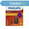 Memriakrtya Philips Micro SDHC Card 32GB Class 10 + adapte