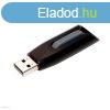 USB drive 32GB, USB 3.0, VERBATIM "V3", fekete-sz