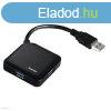 USB Eloszt Hama USB 3.0 HUB 1:4