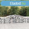 4 db ves horganyzott vas gabion kosr 400x50x60/80 cm