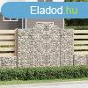 2 db ves horganyzott vas gabion kosr 200x50x160/180 cm