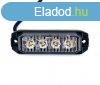 4 POWER LED-es SLIM srga villog modul 12/24V ALU