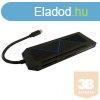 USB HUB LC Power LC-HUB-C-MULTI-6-RGB - USB eloszt