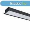 LED PROFILE RECESSED S77 48W 6500K 1200MM BLACK