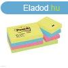 Post-it ntapads jegyzettmb, 653TFEN 38x51 mm 100 lap 12 t