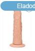 RealRock Dong 9 - leth dild (23cm) - natr