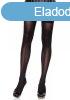  Nylon Stocking With Lace Top - BLACK - O/S - HOSIERY 