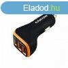 Canyon CNE-CCA08BO Triple USB Car Charger 18W Black/Orange