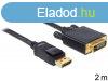 DeLock Displayport 1.2 male > DVI-I (24+1 Dual Link) male